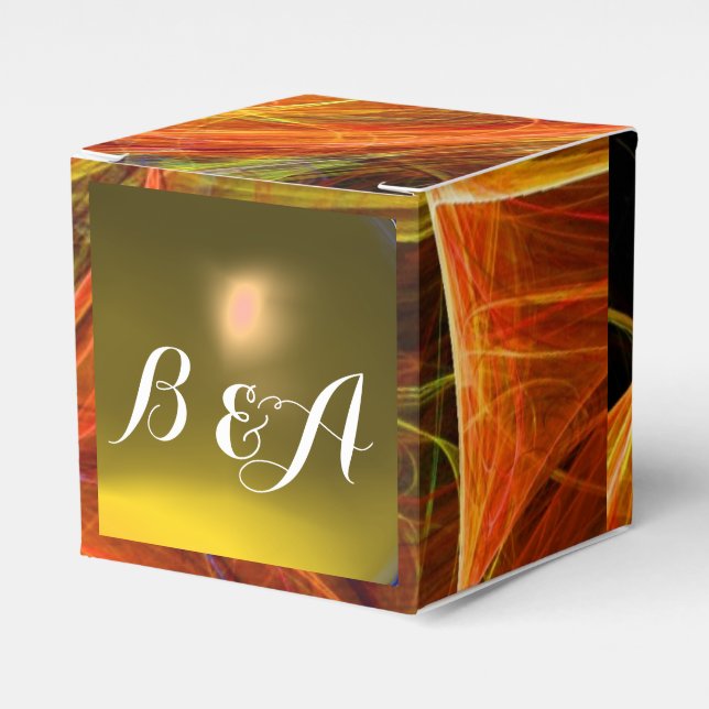 CRAZY PHOTON GEMSTONE gult MONOGRAM Presentaskar (Framsidan Sidan)