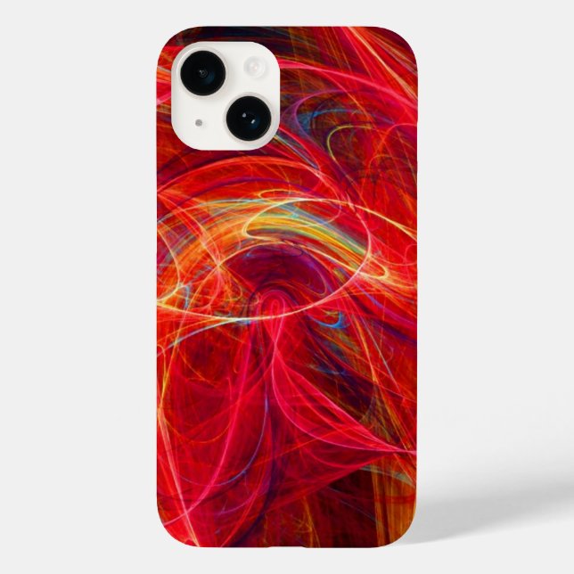 CRAZY PHOTON Rosa Red Gult Fractal Vinkarare (Baksida)