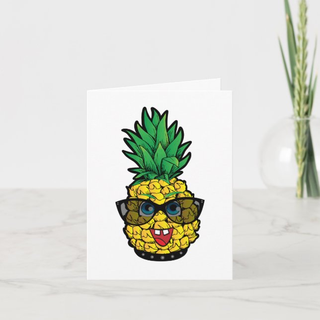 Crazy Pineapple Kort (Framsida)