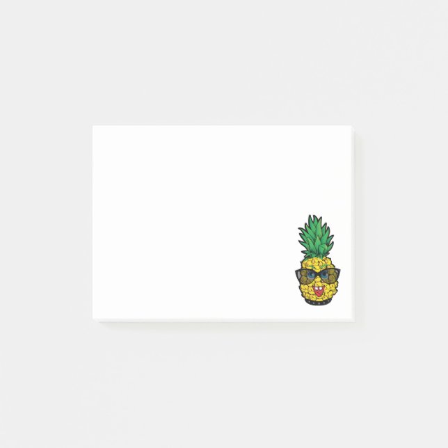 Crazy Pineapple  Post-it Block (Framsida)