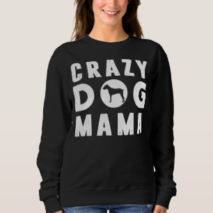 Crazy Pitbull Hund Mamma T Shirt
