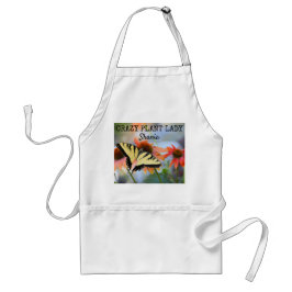 Crazy Plant Dam Garden Apron Förkläde