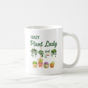 Crazy Plant dam Kaffemugg