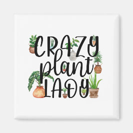 Crazy Plant Dam Magnet Classic