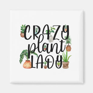 Crazy Plant Dam Magnet Classic