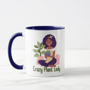 Crazy Plant Dam Mugg