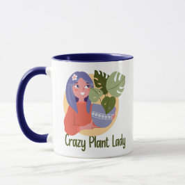 Crazy Plant Dam Mugg