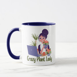Crazy Plant Dam Mugg