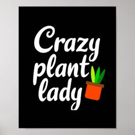 Crazy Plant dam Poster