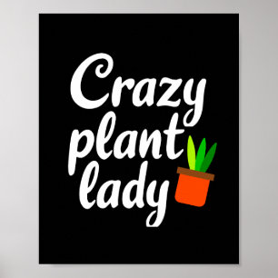 Crazy Plant dam Poster