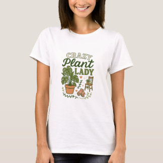 Crazy Plant Dam T Shirt