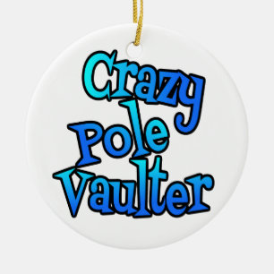 Crazy Pole Vaulter Julgransprydnad Keramik