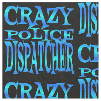 Crazy Police Dispatcher i Blue Tyg