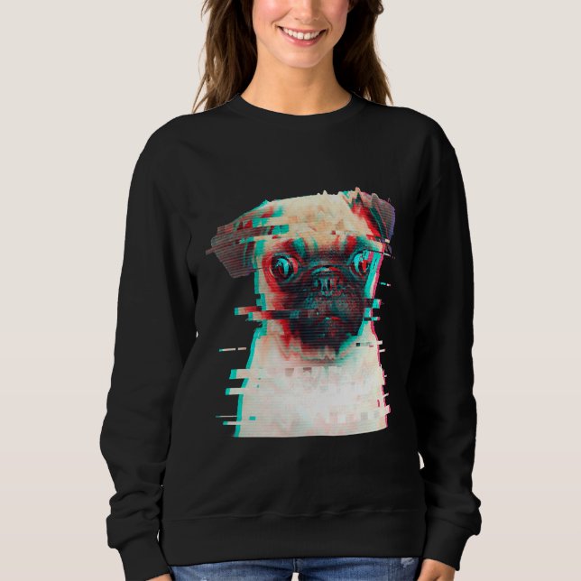 CRAZY PUG Classic T-Shirt 841 (Framsida)