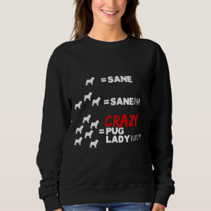 Crazy Pug Dam Funny Classic T-Shirt 240