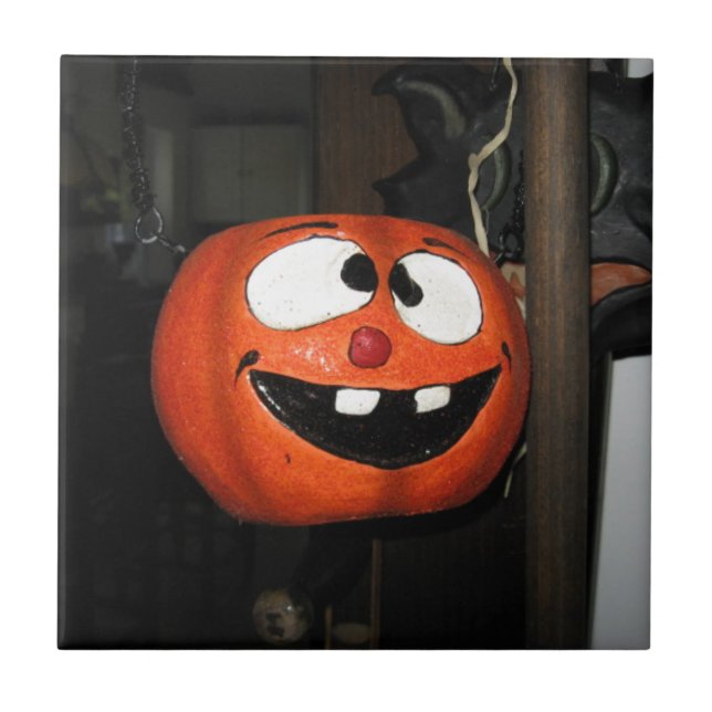 Crazy Pumpkin Kakelplatta (Framsidan)