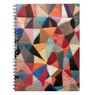 Crazy Quilt Design Anteckningsbok
