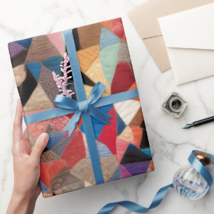 Crazy Quilt Design Presentpapper