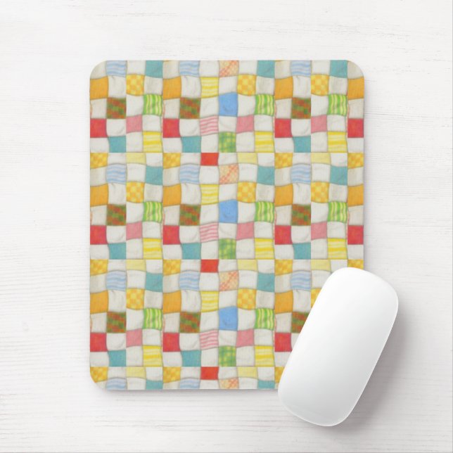 CRAZY QUILT Mousepad Musmatta (Med mus)