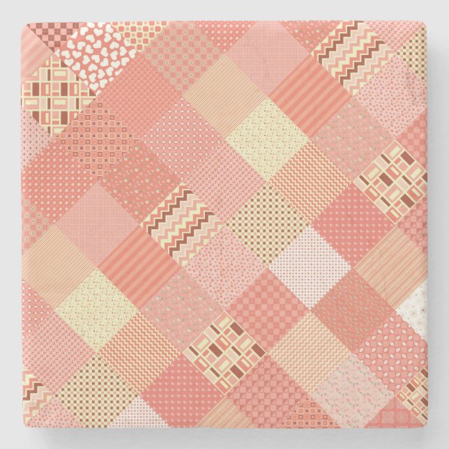 CRAZY QUILT STENUNDERLÄGG (Framsidan)