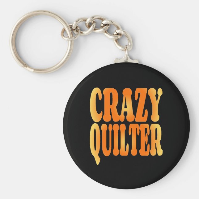 Crazy Quilter Nyckelring (Framsidan)