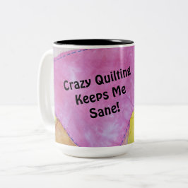 Crazy Quilting Mugg