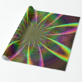 Crazy Rainbow Flower Presentpapper