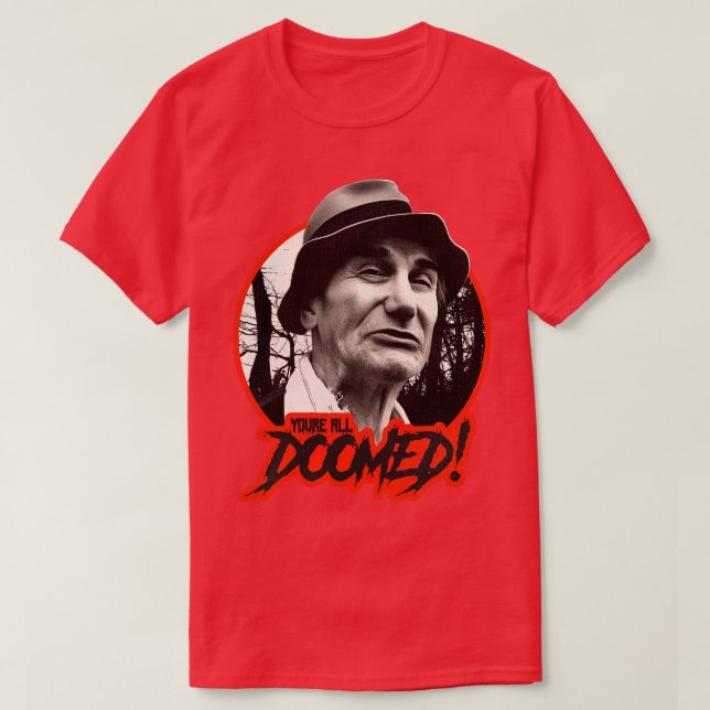CRAZY RALPH DOOMED T SHIRT (Design framsida)