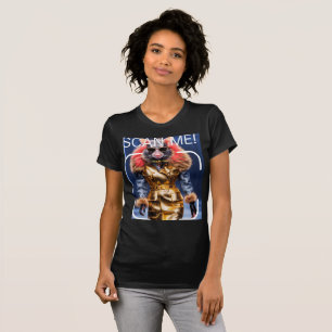 Crazy Råtta Dam T Shirt