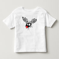 Crazy Red Nposed Reindeer