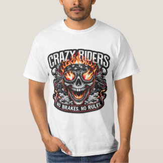 Crazy Riders - Dold Biker Spirit Graphic Tee | Rid