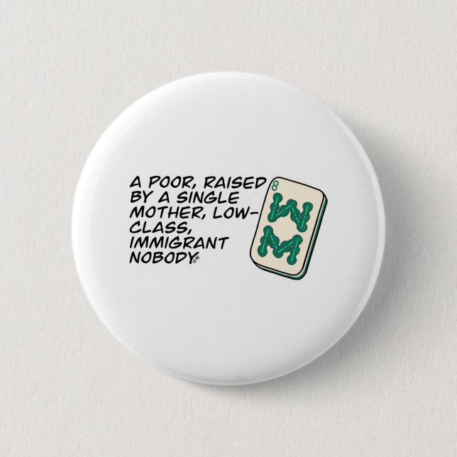 Crazy Rik Asians Mahjong-scencitat Classic Knapp (Framsida)