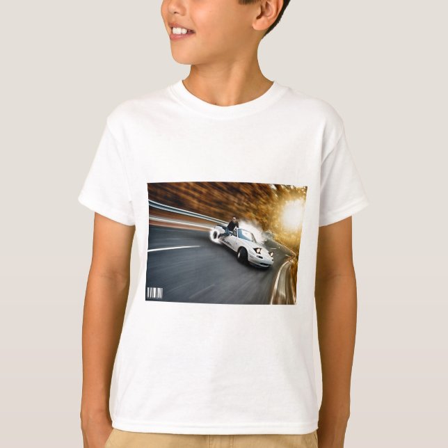 Crazy Roadster Drifter T-shirt (Framsida)