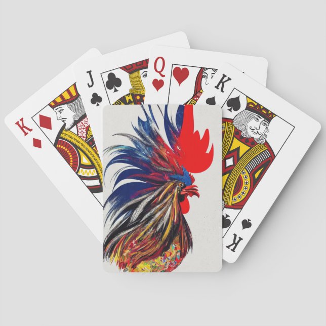 Crazy Rooster Casinokort (Baksidan)