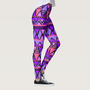 Crazy Rosa & Lila High Quality Women's Leggings