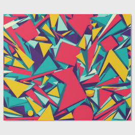 Crazy Shapes Wrapping Papper Presentpapper