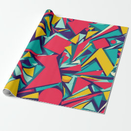 Crazy Shapes Wrapping Papper Presentpapper