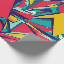 Crazy Shapes Wrapping Papper