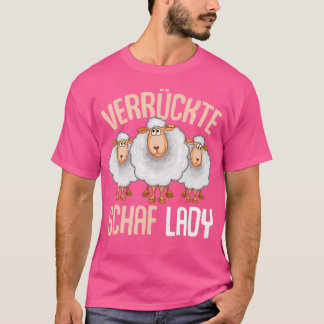 Crazy Sheep Dam Sheep T Shirt
