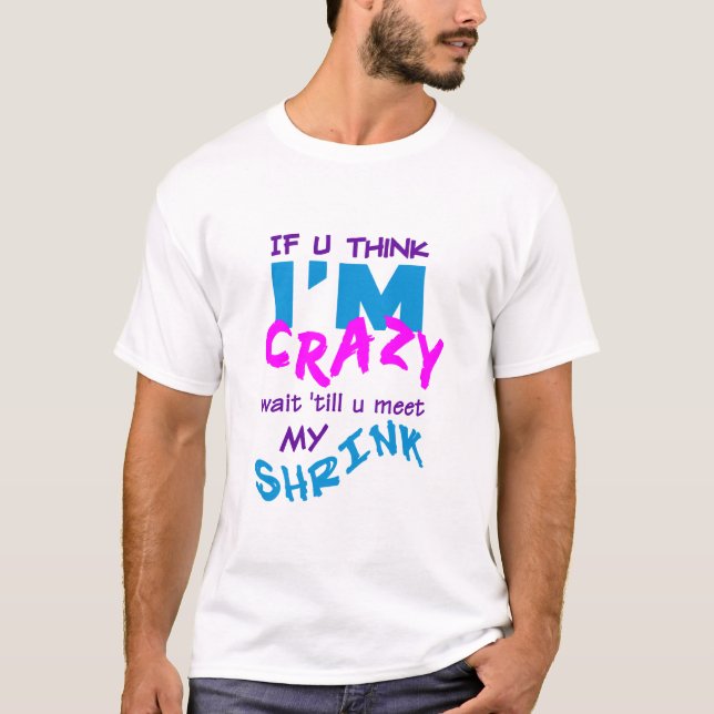 Crazy Shrink T-shirt (Framsida)