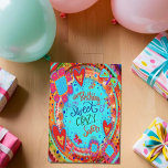 Crazy Sister Birthday Funny Blommigt Söt Kort<br><div class="desc">Fira din syster i stil med det här Trendiget och Unik Blommigt födelsekort! Med söt färgstarka festitiva nyanser och fantastiska blomgrafik kommer det här kortet att ge henne lite elegans till den speciella dagen. Med sin klara färg och vackra utformning är det perfektens sätt att visa henne hur mycket hon...</div>