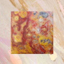 Crazy Snöre Agate Mönster Kakelplatta