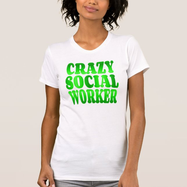 Crazy Social Worker i Grönt Tee (Framsida)