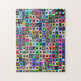 Crazy Squares iPad 3 Skin Pussel