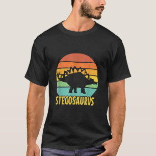 Crazy Stegosaurus Dinosaurs Gift for Park Jurassic T Shirt