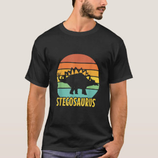 Crazy Stegosaurus Dinosaurs Gift for Park Jurassic T Shirt