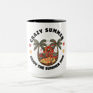 Crazy Summer Skeleton Mugg