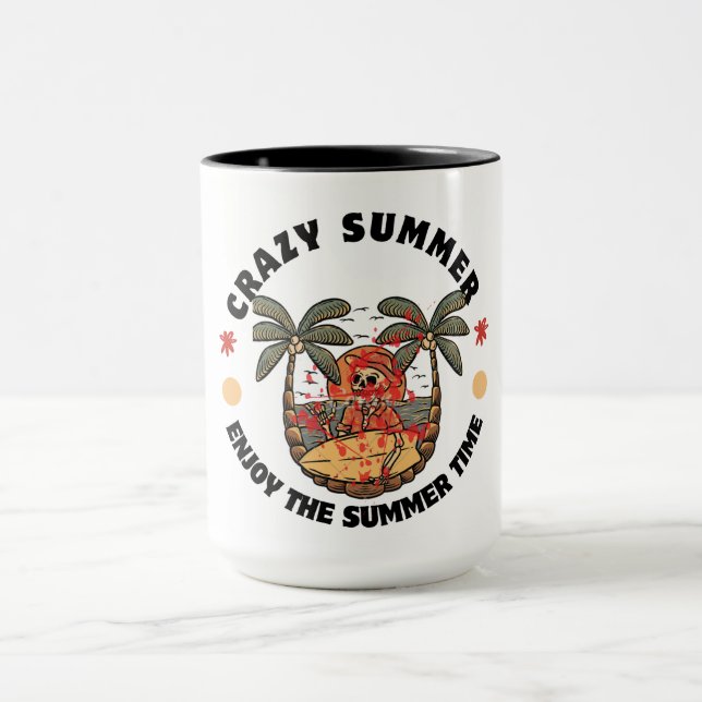 Crazy Summer Skeleton Mugg (Center)