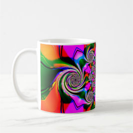 Crazy Swirls Mugg