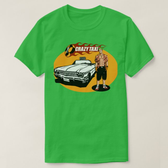 Crazy Taxi Axel T Shirt (Design framsida)